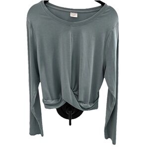 Athleta With Ease Twist Top Woman Size Large